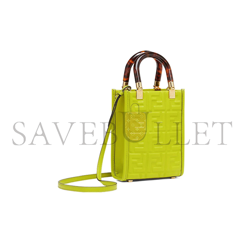 F**di logo leather mini bag 8bs051amcif1jcp (18*13*6.5m)